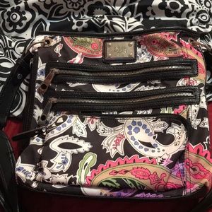 Crossbody bag with a matching umbrella